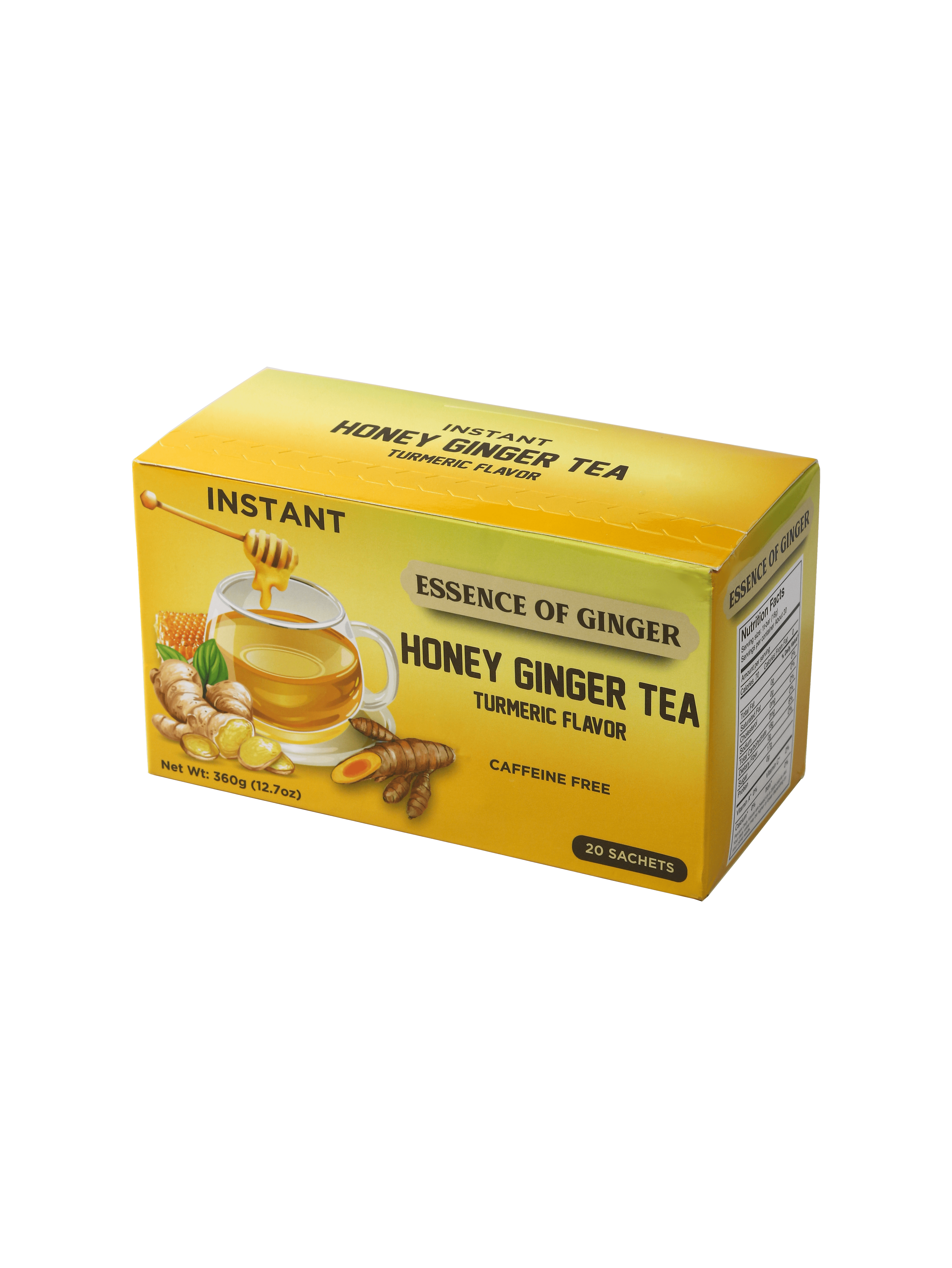 Turmeric Flavored Honey Green Tea